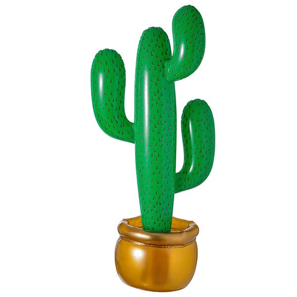 Decoratie - Cactus Opblaasbaar (90cm)