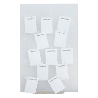 Acrylic Wedding Table Plan Kit (40 x 60cm)