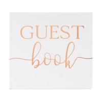 Gastenboek "Guest Book" Folie (22 x 23 cm)