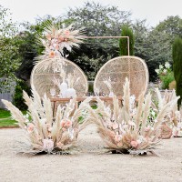 Macrame Wedding Chair Decorations - 2 pcs. (65cm)