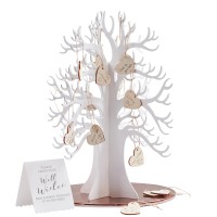 Wooden Wishing Tree Wedding Guest Book Alternative (29 x 35cm)