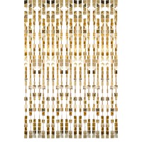 Champagne Gold Sequin Hanging Backdrop Decoration (96 x 200 cm)