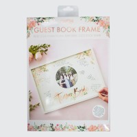 Floral Team Bride Hen Party Guest Book Frame (32 x 44cm)
