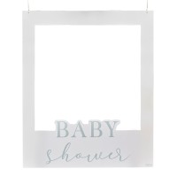 Frame Photobooth Baby Shower avec Autocollants de Personalisation en Vinyl