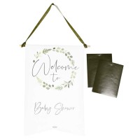 Signe d'Acceuil Tissue 'Baby Show' Personalisable