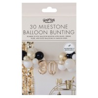 Paquet DIY : Guirlande à Ballons 30ème Anniversaire