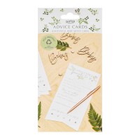 Alternative Guestbook Advice Cards for Parents