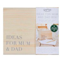Livre d'Or Alternatif 'Ideas For Mum & Dad' (11,5 x 12,5cm)