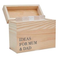 Alternatief Gastenboek 'Ideas For Mum & Dad' (11,5 x 12,5cm)