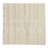 Wedding Planner Hout (20,5 x 20,5cm)