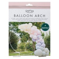 DIY Arc de Ballons Rose, Lila & Gris