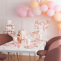 Bunting Hen Party 'Bride To Be' Rose Gold - 2 x 1,5m