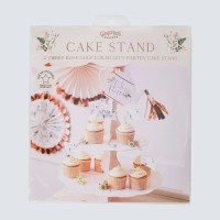 Cake Stand - Floral Afternoon Tea Pot (36 x 34,5cm)