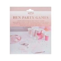 Games Hamper Hen Party Rose Gold