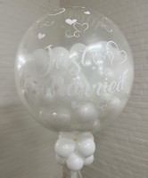 Ballonstand Prikballon Just Married HUW103