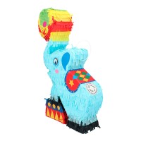 Piñata Éléphant de cirque (26 x 8.5 x 45 cm)