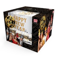Party Box Happy New Year silber 10pers.