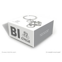Metalmorphose Porte-clés - Cycliste