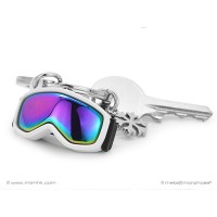 Metalmorphose Porte-clés - Lunettes de Ski