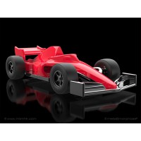 Metalmorphose Sleutelhanger - Formula Racewagen