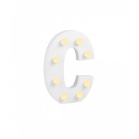 Light letters - C