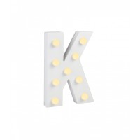 Light letters - K