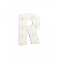 Light letters - R