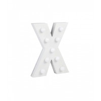 Light letters - X