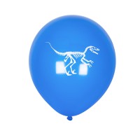 Standard Balloons (25cm) - Dinosaurs T-Rex - 6 pcs.