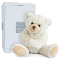 Calin'ours - Plush Teddy Bear Ivory (25cm)