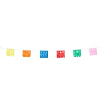 Bunting PE Day of the Dead Mexico Picado (6m)