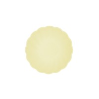 Bowls Vert Decor Round Pastel Yellow - 6 pcs. (14,8cm)