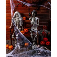 Halloweendecoratie: Kraai (23 x 10 cm)