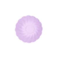Bols Vert Decor Ronds Violet Pastel - 6 pcs. (14,8cm)