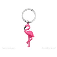 Metalmorphose Keyring - Flamingo