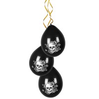 Balloons Day of the Dead 25cm (6St.)