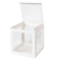 Deco-box wit (30x30x30cm)